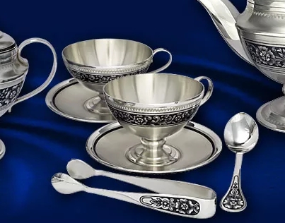 Польза столовой посуды из серебра для здоровья