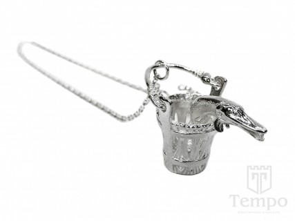 Ионизатор для воды из серебра Щука в ведре