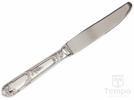 Нож серебряный «Барокко» 